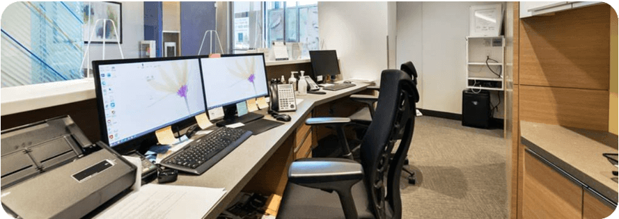 south point dental clinic in airdrie inside area